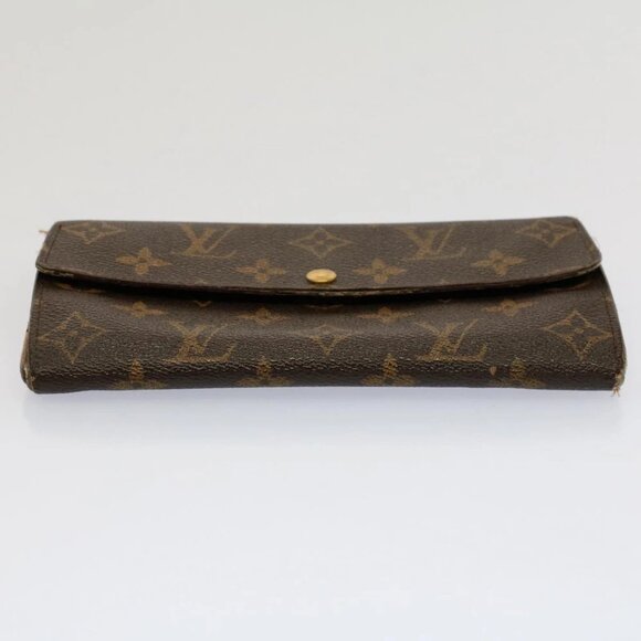 LOUIS VUITTON Monogram Pochette Porte Monnaie Credit Wallet M61725 Auth 53296 - Picture 7 of 16
